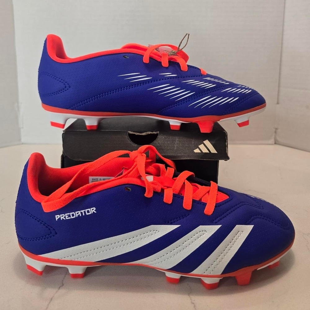 Adidas Predator club FXG J Blue/Orange kids - 4.5 US